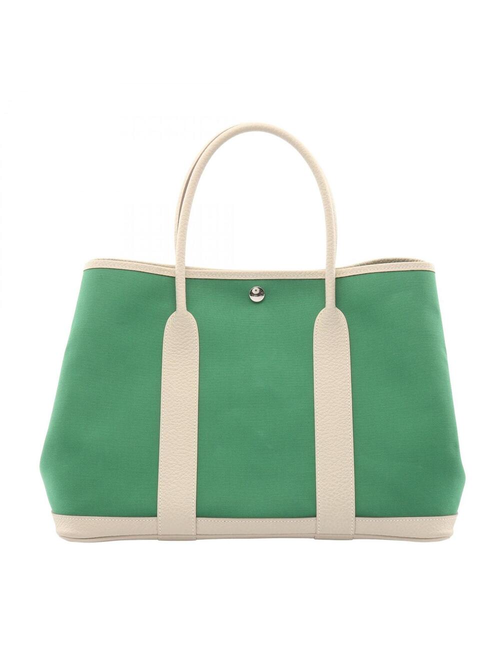 Hermes Garden Party Pm Tote Bag X Toile #290503H27B